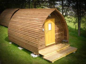Laxdale Holiday Park - Isle of Lewis - Wigwam Camping Pod 41